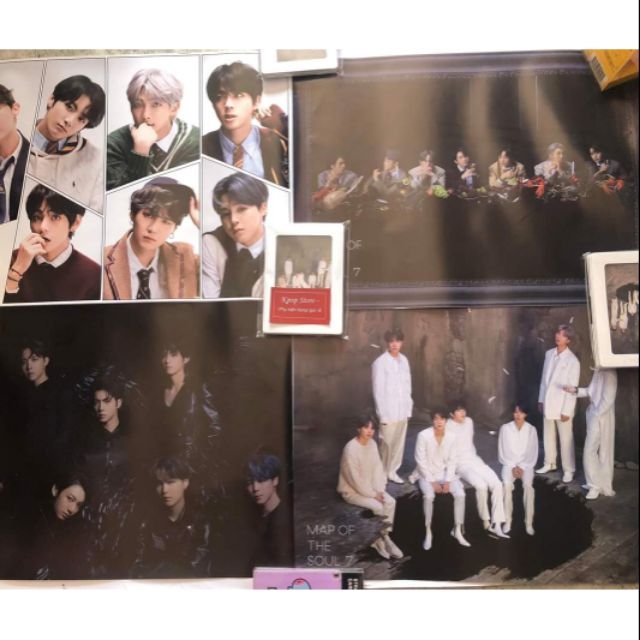 Poster Map Of The Seoul 7 BTS