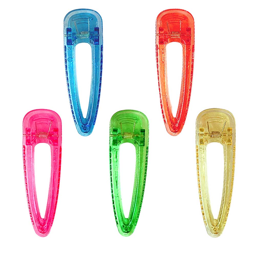 Kẹp Tóc Bằng Nhựa Nhiều Màu Dễ Thương Cho Nữ