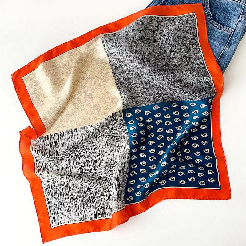 KHĂN HOẠ TIẾT CAM Ô THỜI TRANG TINH TẾ PHỐI ĐƯỢC NHIỀU KIỂU đẹp