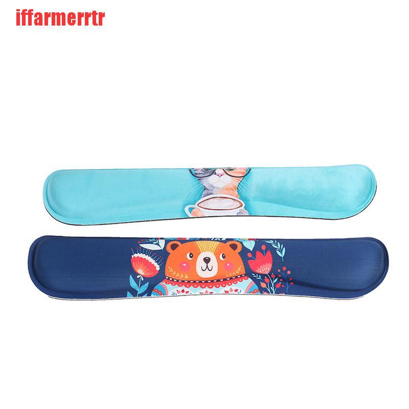 {iffarmerrtr}Memory Foam Keyboard Silica Gel Mouse Pad and Wrist Rest Pad with Wrist Support KGD