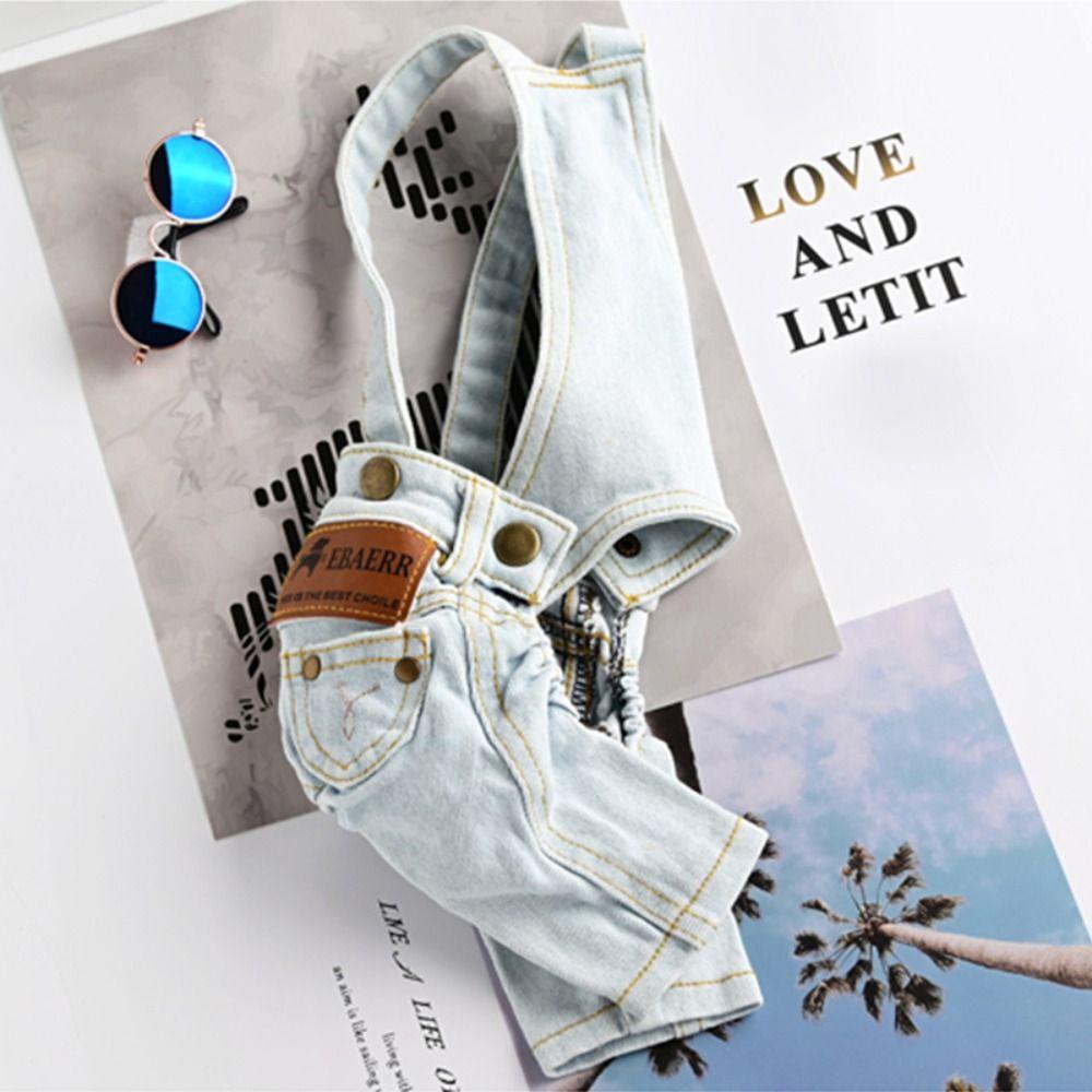 Áo Khoác Denim NORMAN Pug Chihuahua Cho Thú Cưng