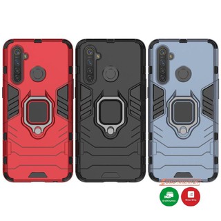 Ốp lưng Oppo Realme 5 / realme 5i / realme 5 pro / realme 5s chống sốc Iron Man gắn giá đỡ iring hỗ trợ xem video