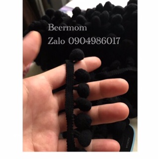 dây tua rua trang trí hạt pom pom