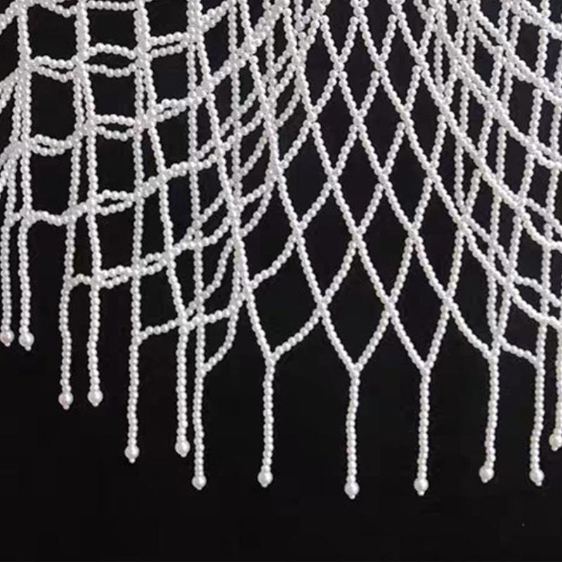 Áo Choàng Hán Phục Đính Ngọc Trai Sang Trọng Cho Nữ