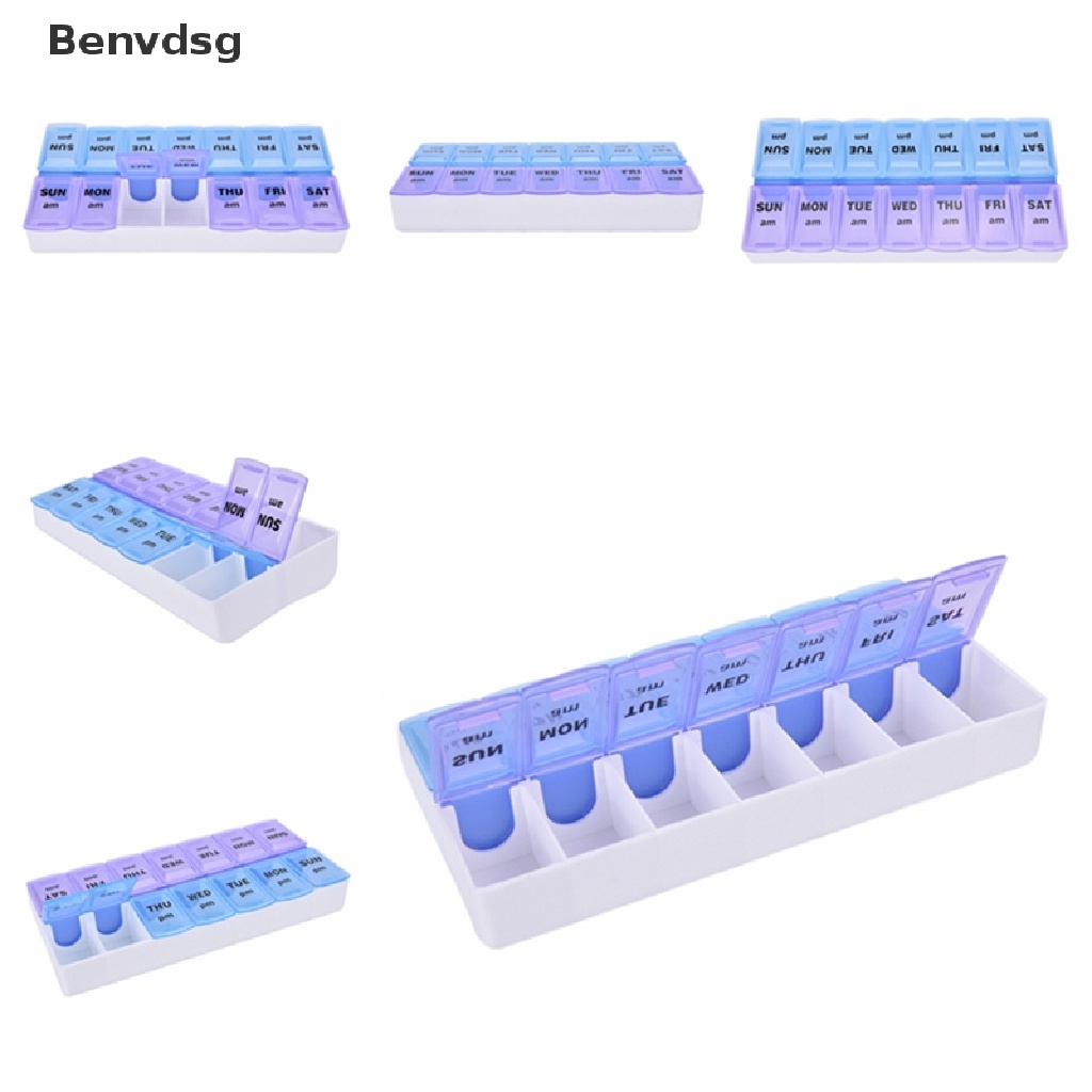 Hộp Đựng Thuốc 7 Ngày Tiện Lợi