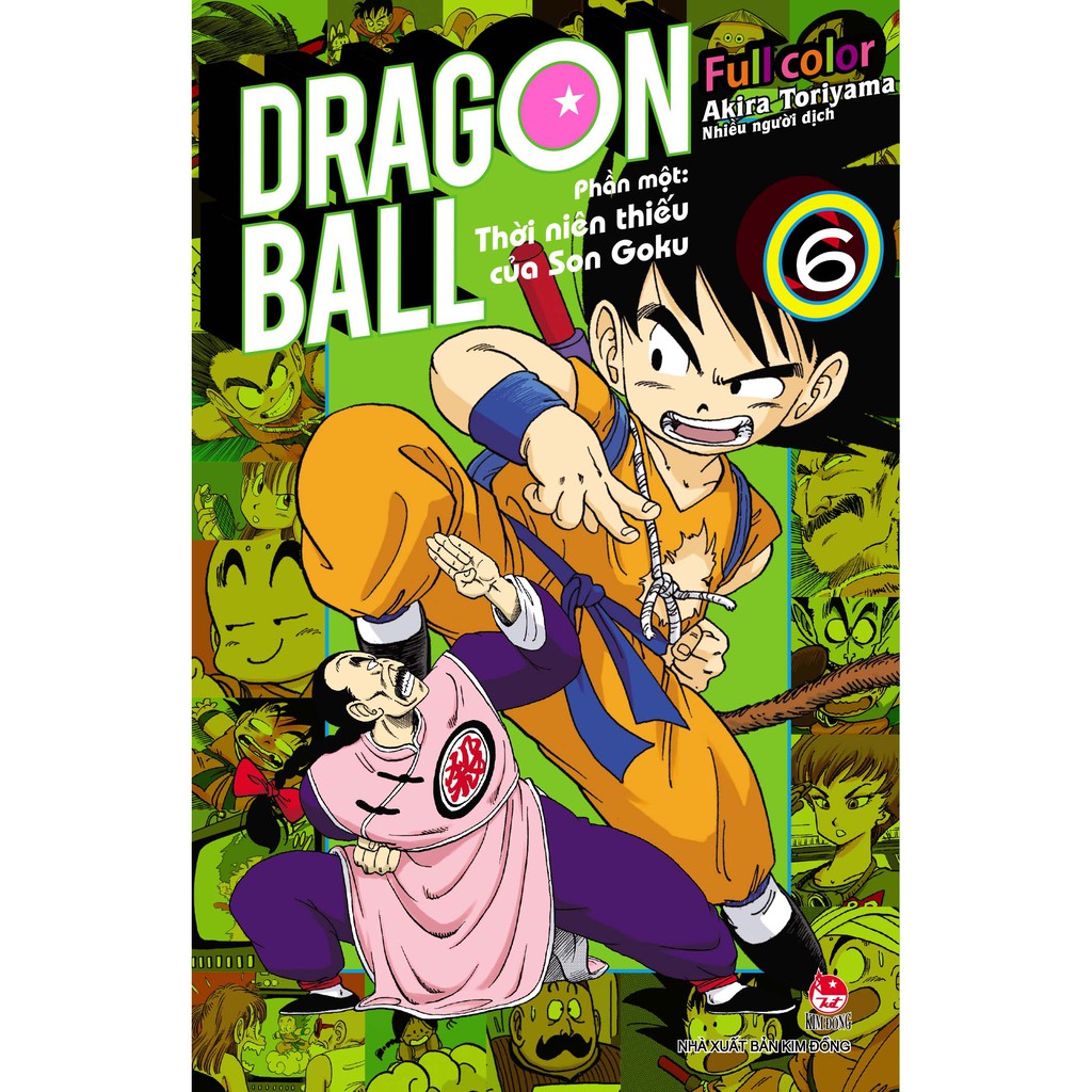 Sách - Dragon Ball Full Color - Phần Một: Thời Niên Thiếu Của Son Goku - Tập 6 - Tặng Kèm Bookmark (Số lượng có hạn)