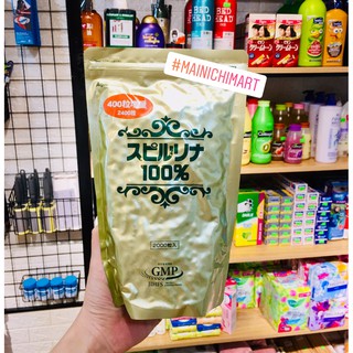 💐💐💐TẢO XOẮN SPIRULINA NHẬT BẢN - GÓI 2400 viên
