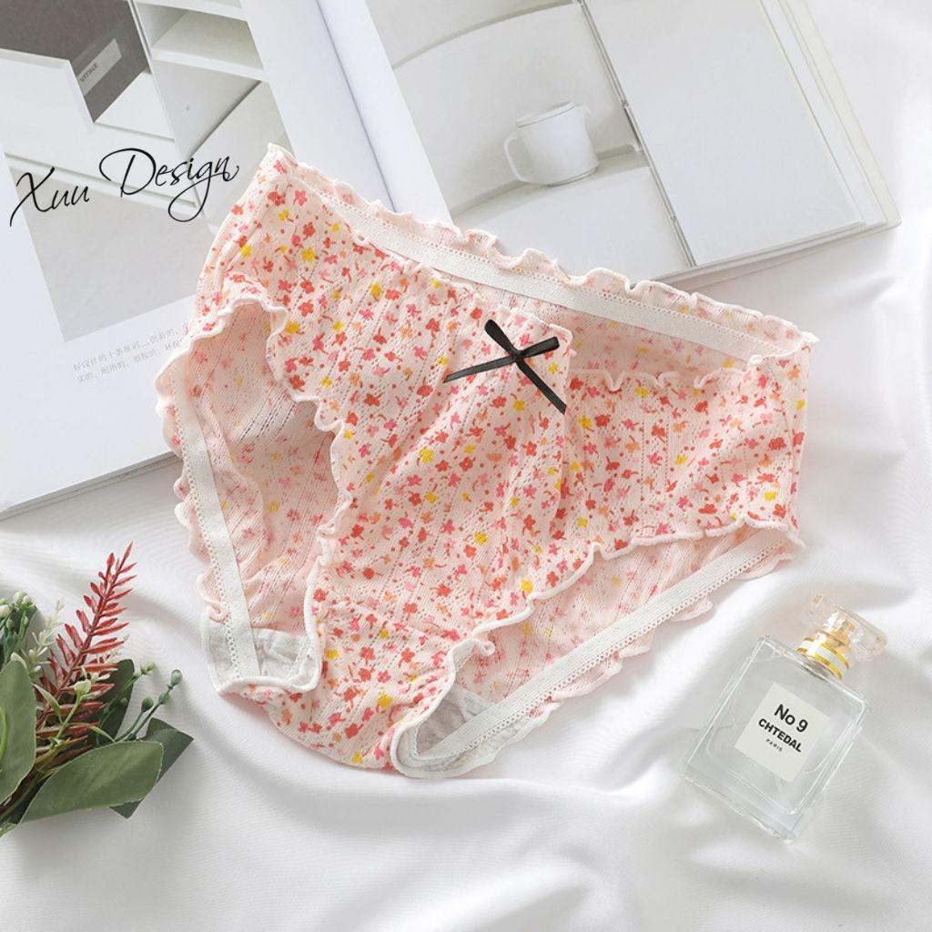 Quần lót nữ Cotton mềm mịn cao cấp họa tiết siêu dễ thương - Xuu design QC24 | BigBuy360 - bigbuy360.vn