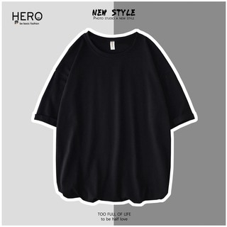 [100%COTTON] Áo Phông Hàn Quốc Form Dáng Rộng Tay Lỡ Trơn Kiểu Dáng Unisex Dành Cho Nam Và Nữ AP005
