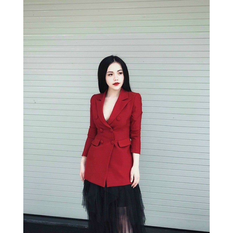 Áo vest đỏ