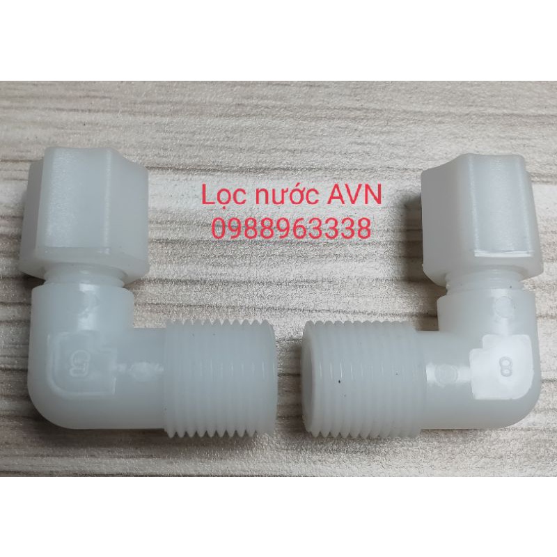 Com bo 2 cút vặn ốc và cút NN 4046 đầu bơm. cút đầu bơm máy lọc ro