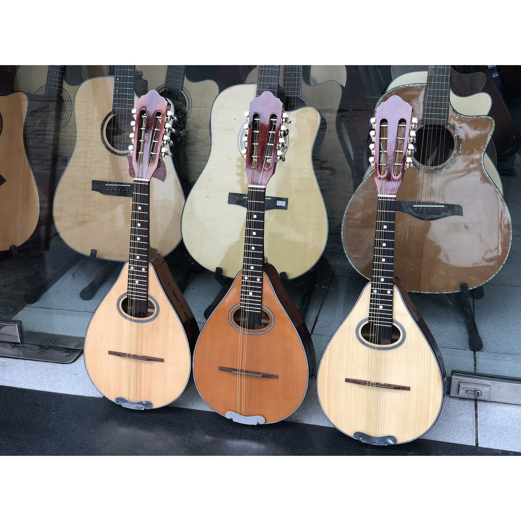 Đàn Mandolin Gỗ Hồng Đào