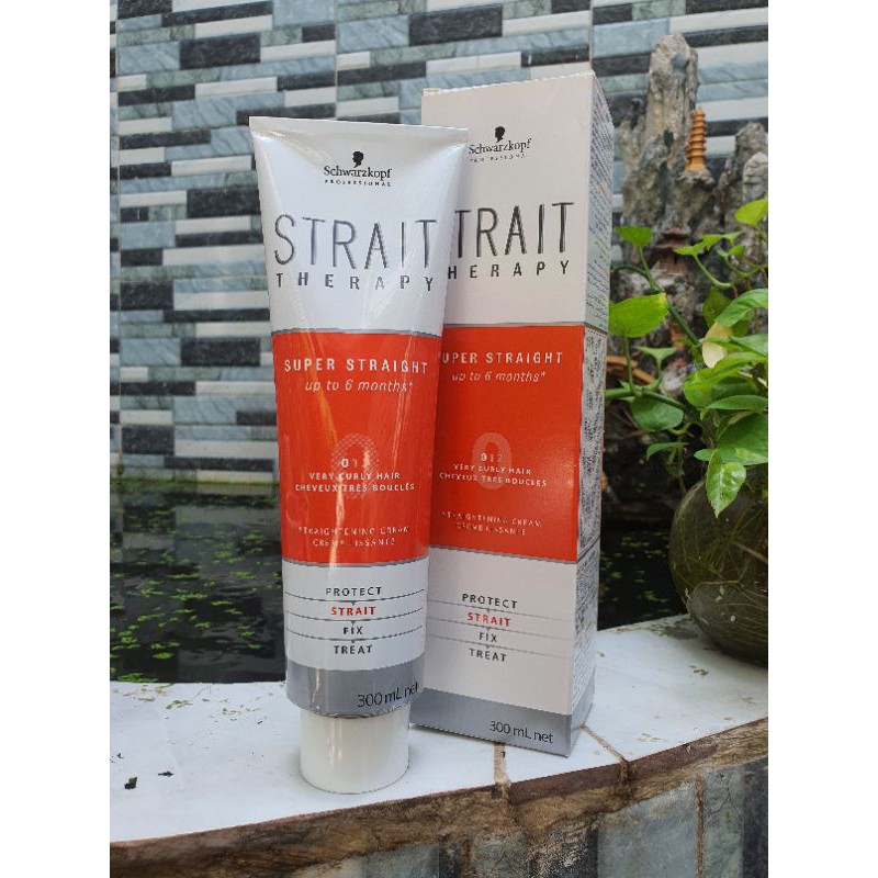 KEM DUỖI TÓC SCHWARZKOPF STRAIT THERAPY SỐ 0 (300ml)