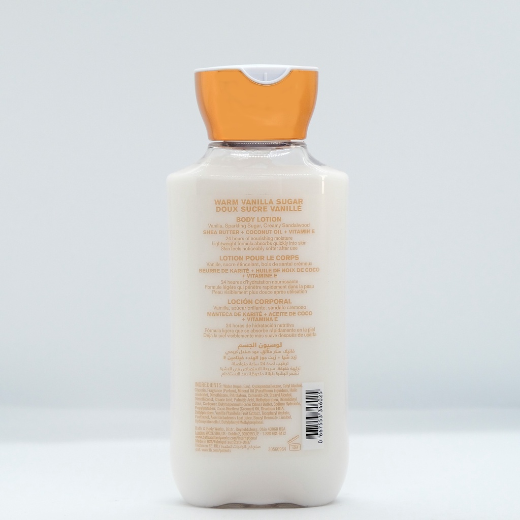 Sữa dưỡng thể Warm Vanilla Sugar - Bath & Body Works