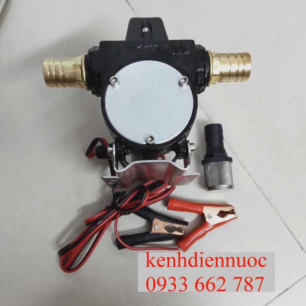 Máy bơm dầu diesel 40 lít/phút có 3 loại dùng điện 12V. 24V, 220V