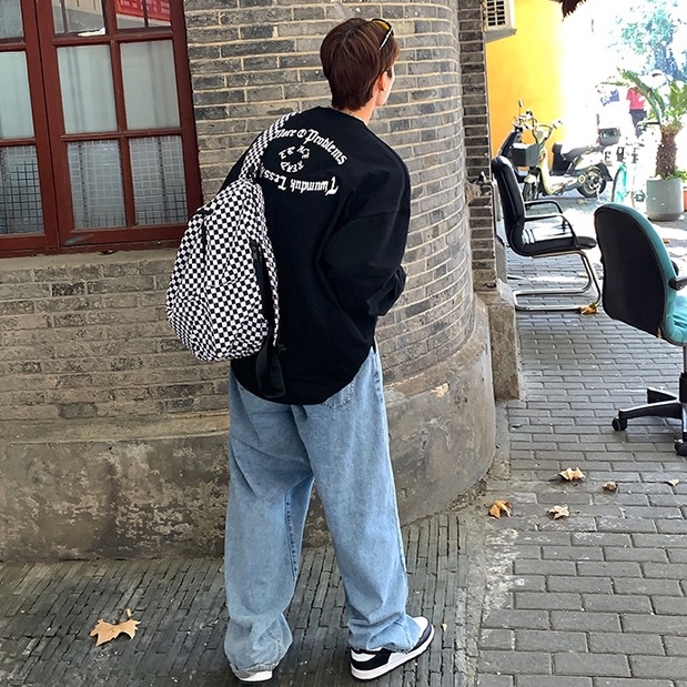 Áo Thun Nam Dài Tay Cổ Tròn Thời Trang Hàn