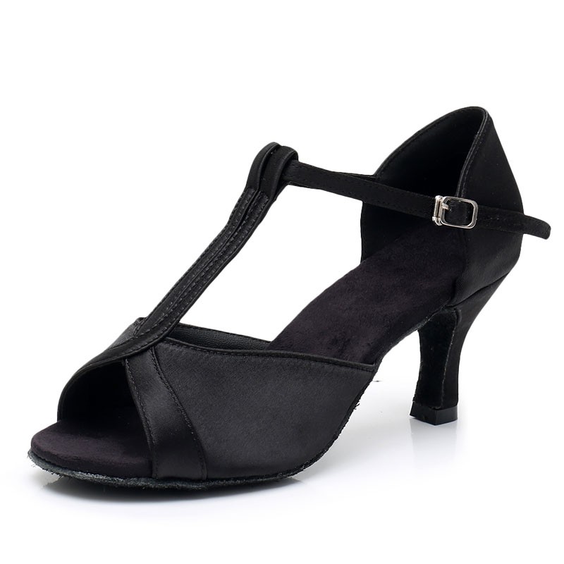 Giày Khiêu Vũ Latin Đế Mềm 5-7cm Dành Cho Người Lớn