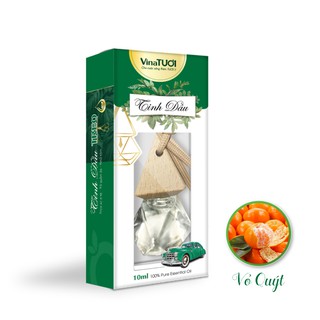 [ Treo Ô TÔ ] Tinh Dầu Vỏ Quýt Vina Tươi 10ml - chống say tàu xe