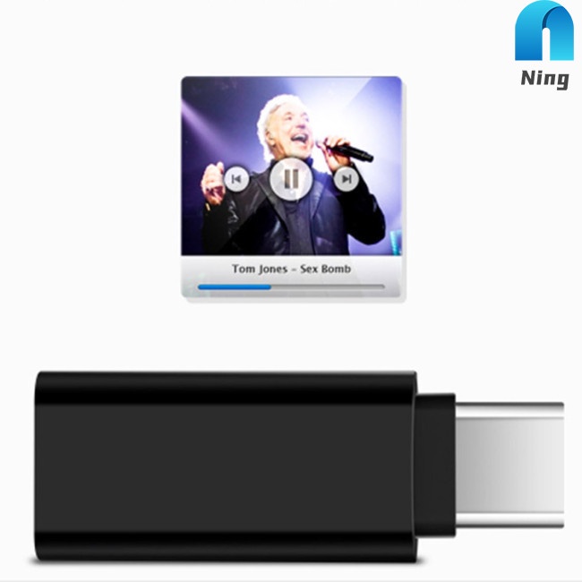 Dây Cáp Chuyển Đổi Tai Nghe Không Gây Tiếng Ồn Dc3.5mm Sang Type-c