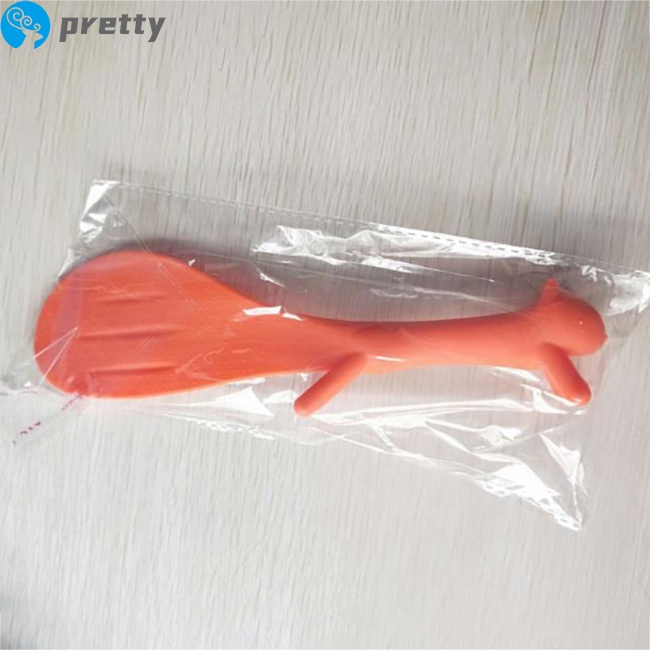 Muỗng múc cơm chống dính hình chú sóc dễ thương tùy chọn màu sắc