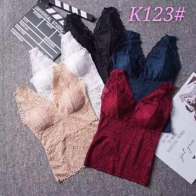 Bra ren hoa dáng dài cao cấp quý phái K123 | BigBuy360 - bigbuy360.vn