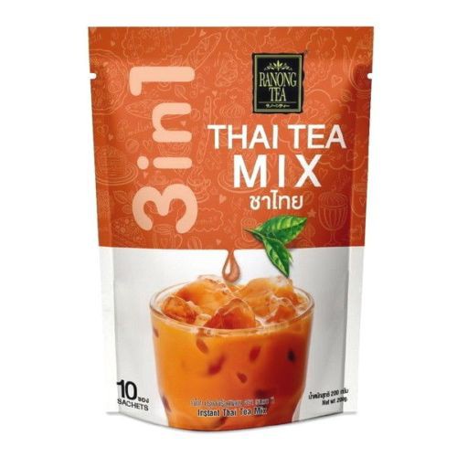 Trà Sữa Thái Hòa Tan RANONG TEA - Túi 200g (10 gói x 20g)