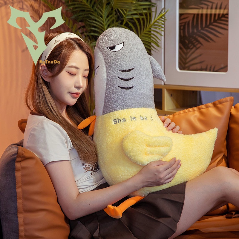 Đồ chơi nhồi bông Hình Cá Mập Dễ Thương Cho Bé