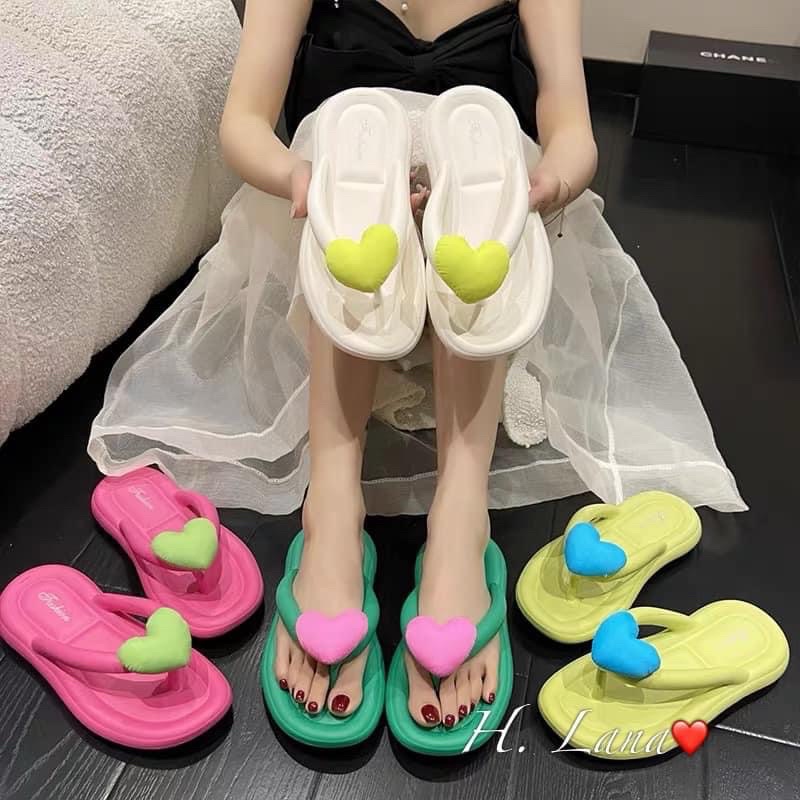 DÉP TÔNG SẮC MÀU TRÁI TIM SIU CUTE