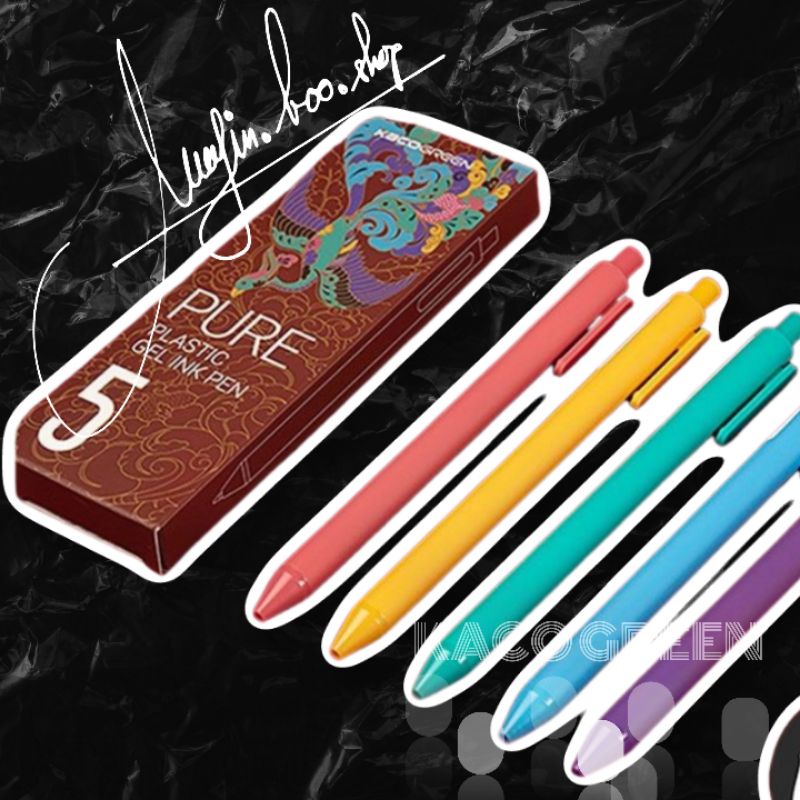 Bút gel KACO PURE Màu Truyền Thống (hàng chính hãng)