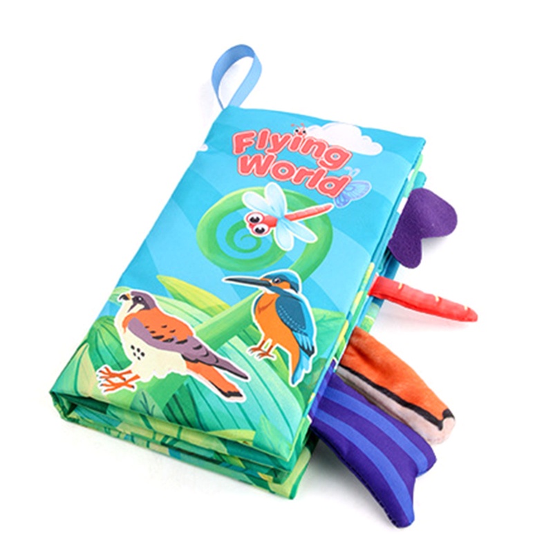 Sách Vải Mềm Giúp Bé Luyện Tập Kích Thước 4.72x0.98x10.43in