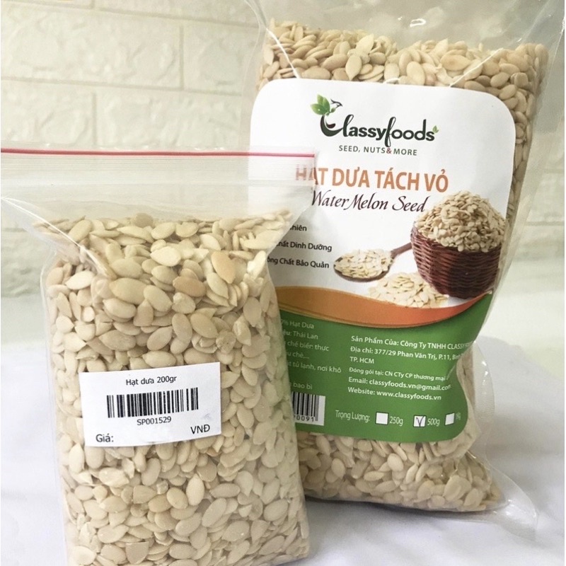 Hạt dưa tách vỏ 100g