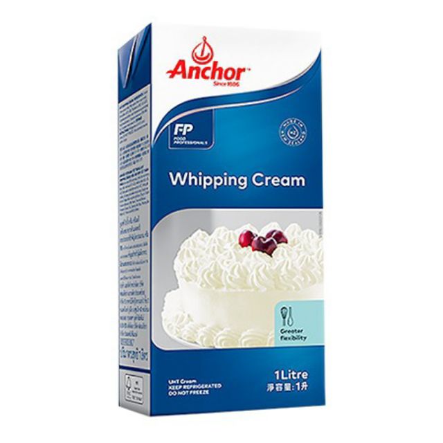 Kem Whipping Cream Anchor ( 1 lít )
