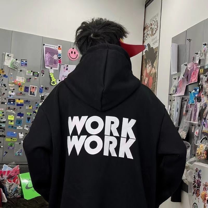 [ Có Sẵn] Áo Khoác Form Rộng WORK unisex 2tclothes