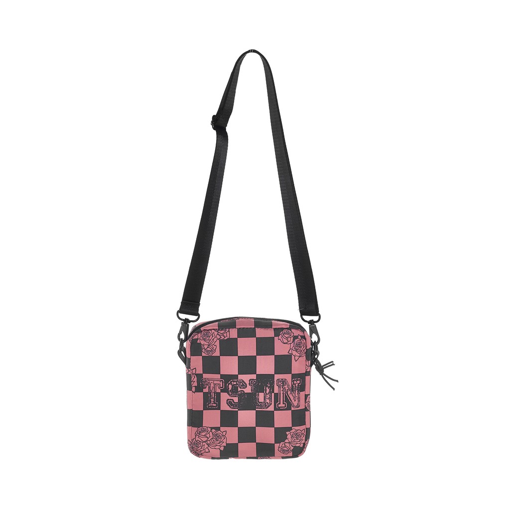 TSUN Mascot Shoulder Bag - Black/Pink - unisex