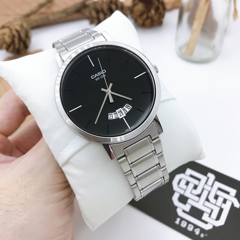 Đồng hồ nam Casio MTP-B100 Series chống nước 50m, size 43mm, hàng chính hãng