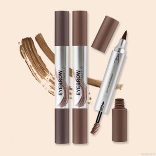 Bút kẻ lông mày dạng kem lỏng 2in1 chất lượng cao ( Eyes Linner + Mascara Chân Mày) không trôi