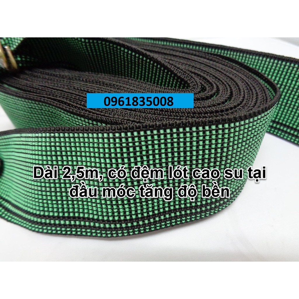 Dây Ràng Chở Hàng Dài 2,5m Bền Chắc