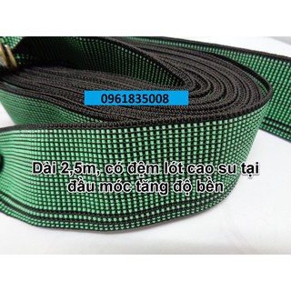 Dây Ràng Chở Hàng Dài 2,5m Bền Chắc