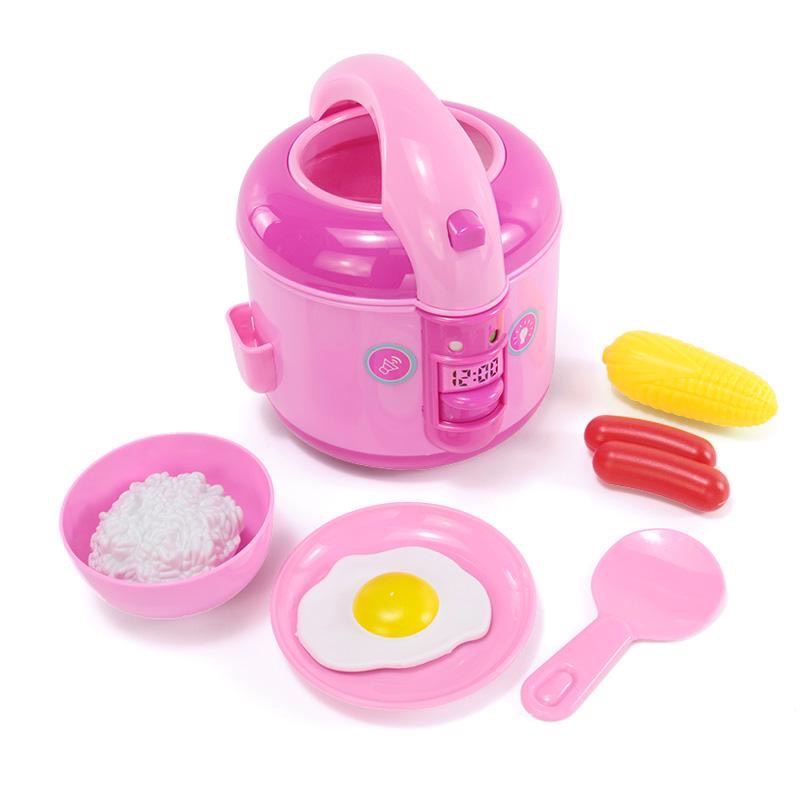 Bộ Đồ Chơi Nấu Ăn Nồi Cơm Điện Đầy Đủ Các Món Cho Bé Yêu