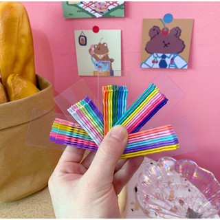 Set 10 Ghim Tóc Hàn Quốc Đủ Sắc Màu.