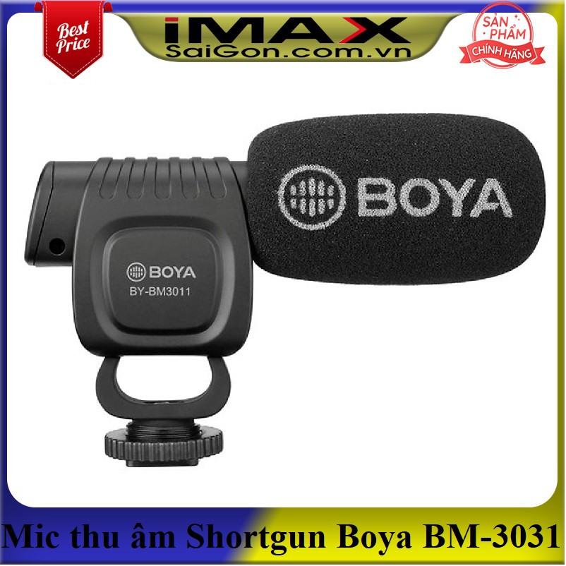 [Mã ELHACE giảm 4% đơn 300K] MICRO THU ÂM SHOTGUN BOYA BY-BM3011-HÀNG CHÍNH HÃNG