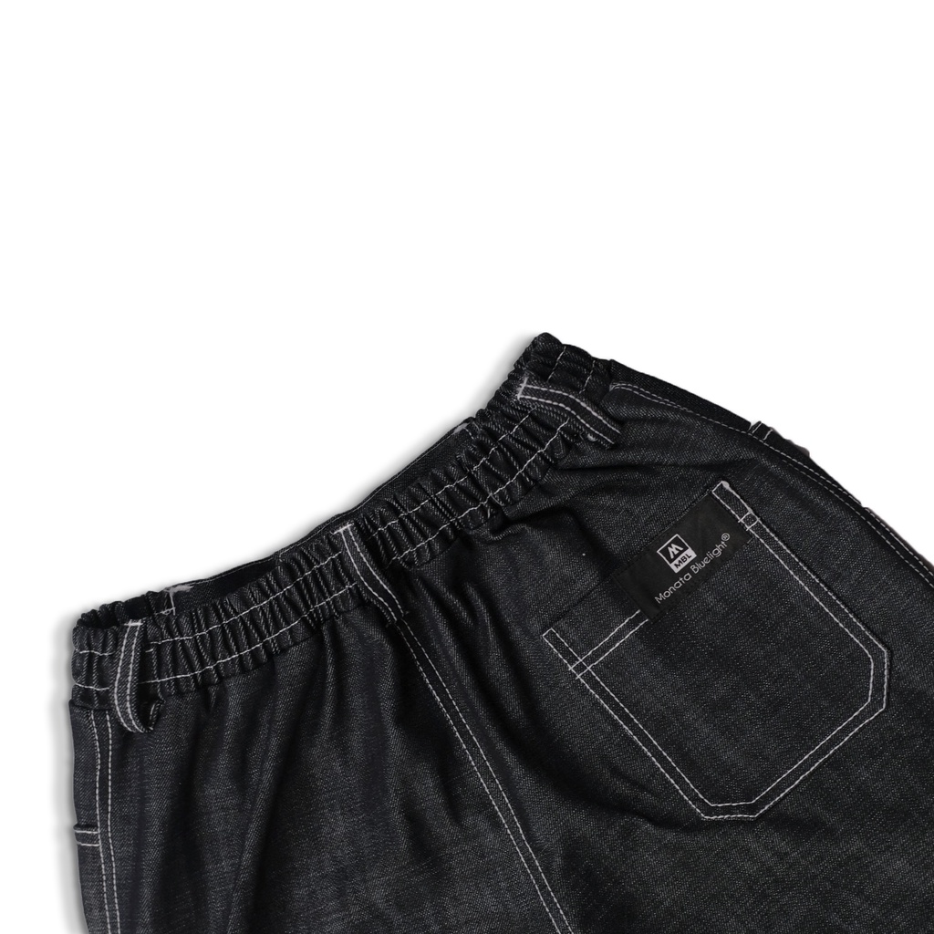 MONATA BLUELIGHT Denim Pants - Quần Jeans unisex ống suông rộng