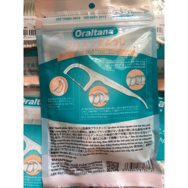 Tăm chỉ nha khoa Oraltana 50 cái