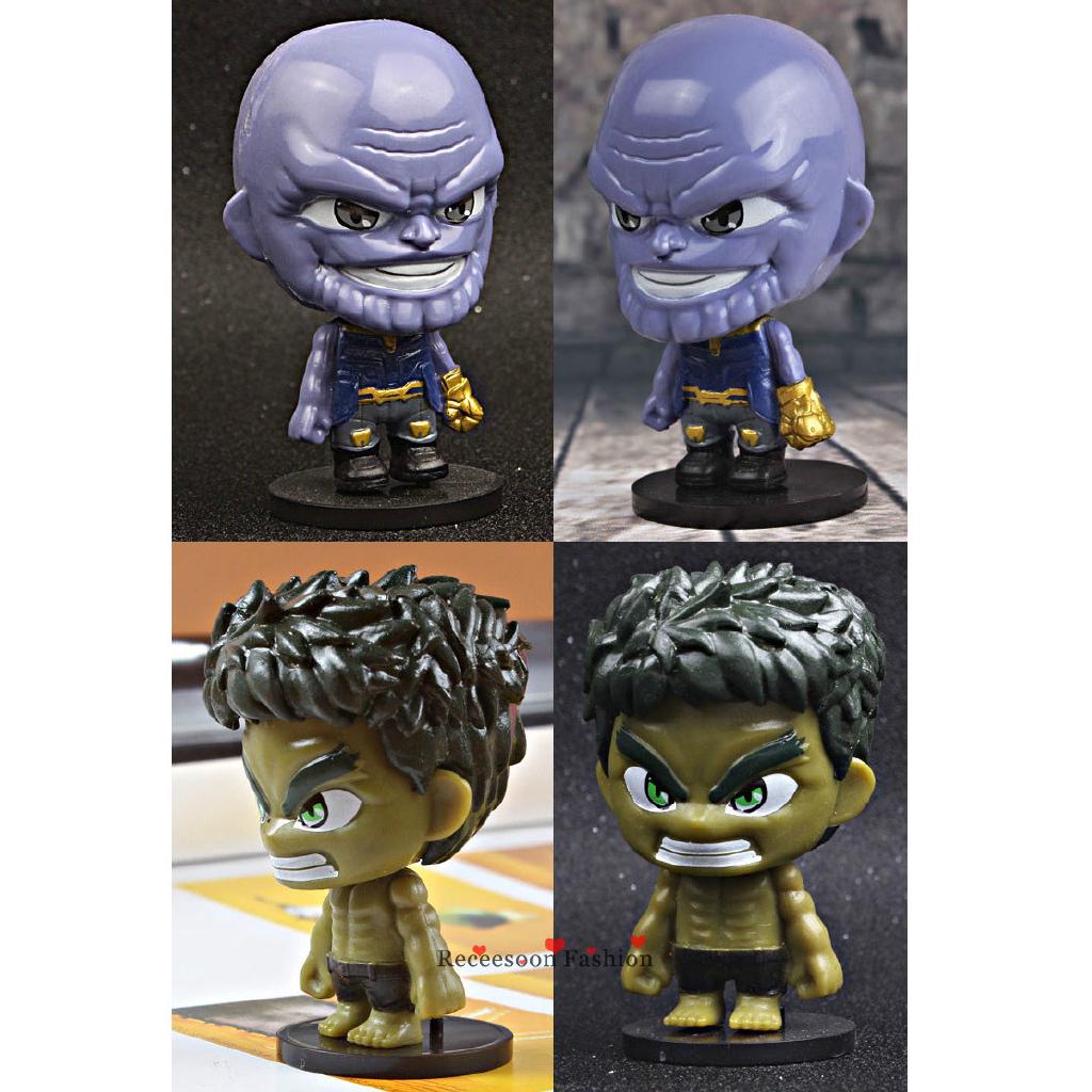 6 mô hình siêu nhân Avengers 4 chân thật