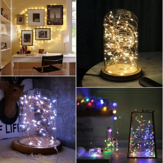 Đèn LED dây đồng dùng trang trí tiệc Giáng Sinh