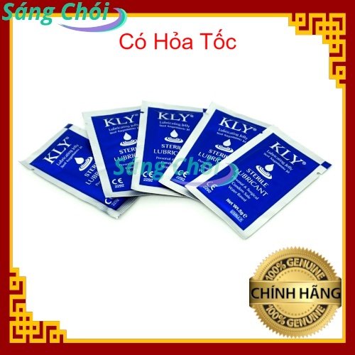 5 Gói Gel Bôi Trơn KLY 5g - 5 Packs Personal Water-Based Lubricating Jelly / Lubricant Gel / Lube 5g