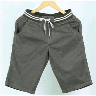 Quần short kaki nam lưng thun, quần short kaki