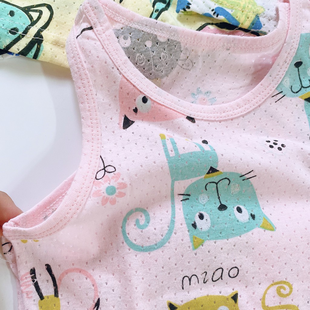 Xả Hàng !!! Ba Lỗ Thông Hơi Chất Cotton  Điều Hòa Hàng Quảng Châu Cho Bé ( Size 10-22kg) (1476 ) Shop Phúc Yến