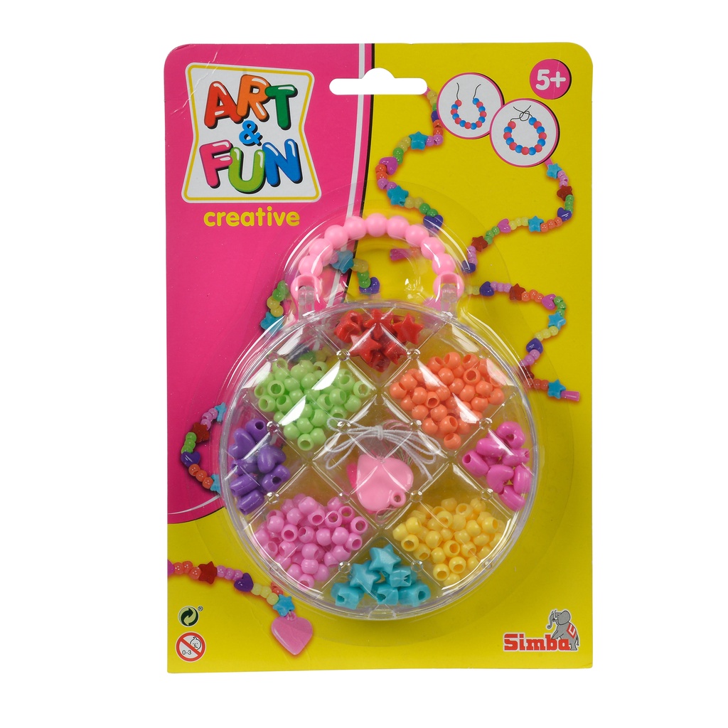 Đồ Chơi Xâu Chuỗi Hạt A&amp;F Beadset 106374130 - Simba Toys Vietnam (Giao mẫu ngẫu nhiên)