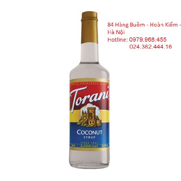 Siro Torani Dừa chai 700ml